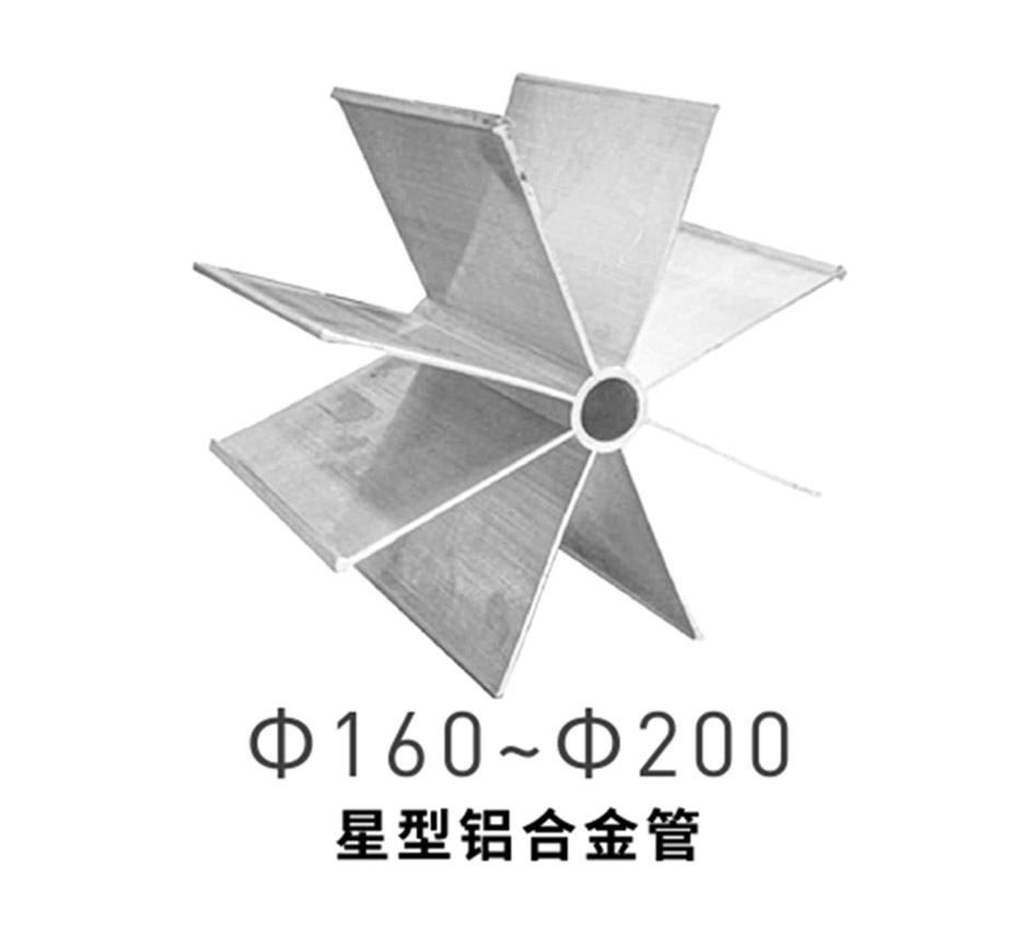 Energy saving aluminum row | Two wing | Three wing | Star shaped