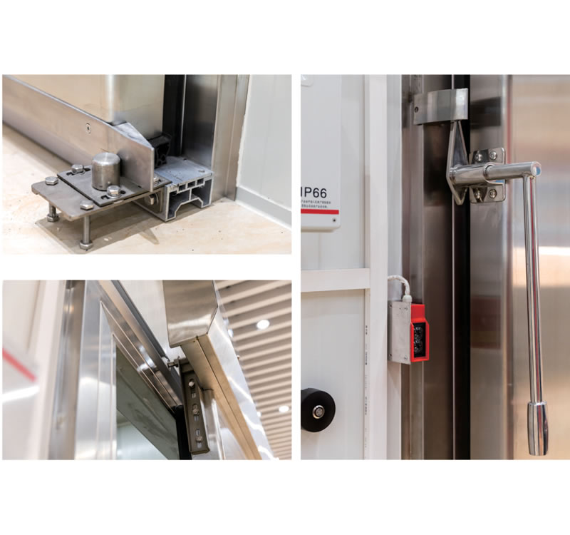 Electric heavy-duty sliding door